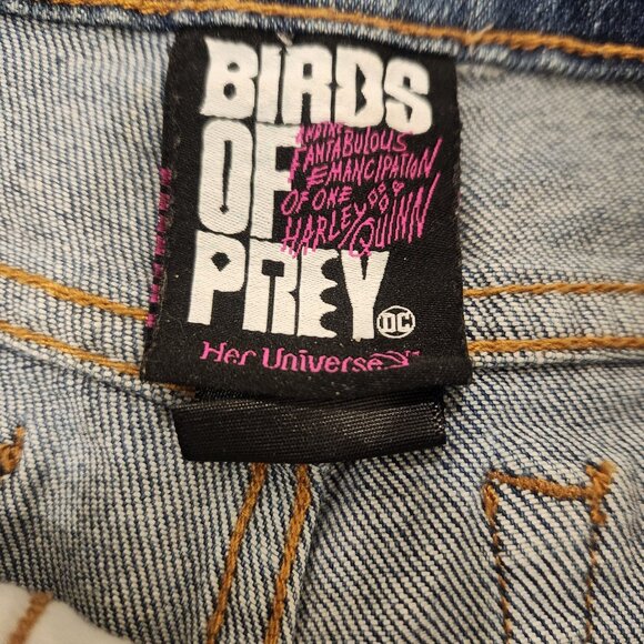 Denim Shorts DC Comics Harley Quinn Size 3 - Picture 2 of 3